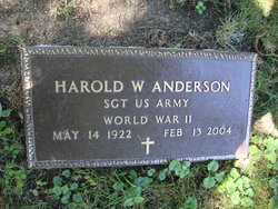 Harold W Anderson 