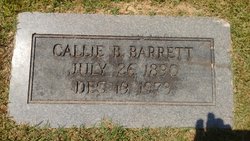 Callie B. Barrett 