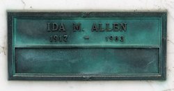 Ida Mary <I>Wilson</I> Allen 