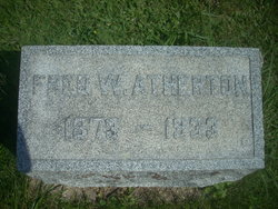 Fred W Atherton 