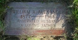William Andrew Alexander 