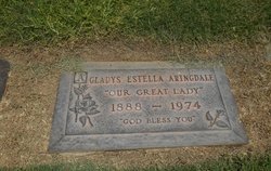 Gladys Estella <I>Green</I> Aringdale 