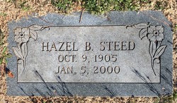 Hazel <I>Bennett</I> Steed 