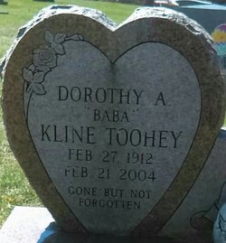 Dorothy A “Baba” <I>Kline</I> Toohey 