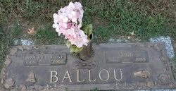 Rachel Jane <I>Sager</I> Ballou 