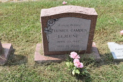 Eunice <I>Camden</I> LeJeune 