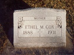 Ethel Myrtle <I>Gaither</I> Cox 