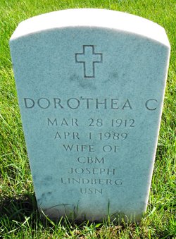 Dorothea Christine “Dorothy” <I>Sorensen</I> Lindberg 