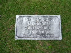 Henrietta Bishop Alexander 