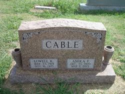 Anola Faye <I>Bowman</I> Cable 