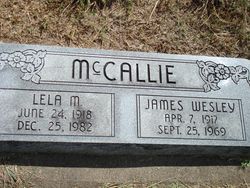 Lela Mae <I>Stone</I> McCallie 