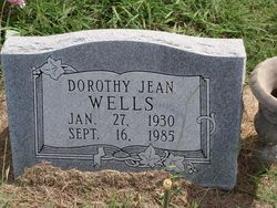 Dorothy Jean <I>Feidner</I> Wells 
