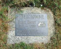 Elsie Emily <I>Price</I> Abercrombie 