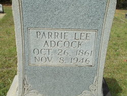 Parrie Lee <I>McClendon</I> Adcock 