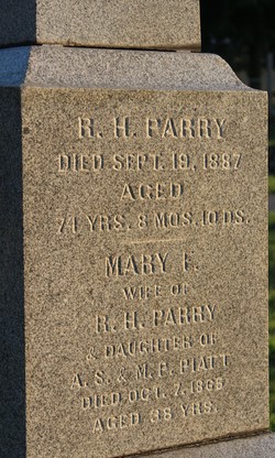 Mary Frances <I>Piatt</I> Parry 