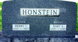 Mary Ann <I>Kechter</I> Honstein 