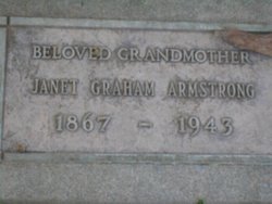 Janet <I>Graham</I> Armstrong 