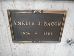 Amelia Jane <I>Blake</I> Bacon 