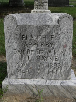 Blanch B. <I>Haynie</I> Appleby 