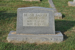 Bessie <I>Badger</I> Anderson 