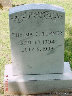Thelma Lee <I>Caddell</I> Turner 