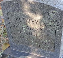Audrey Bethalinn Knight 