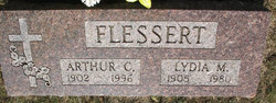 Lydia M. <I>Wiegert</I> Flessert 