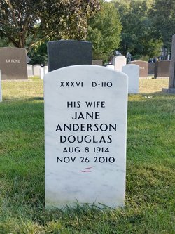 Jane <I>Anderson</I> Douglas 