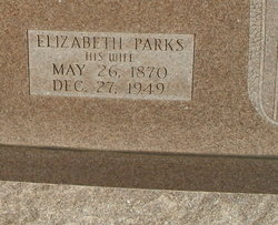 Elizabeth A <I>Parks</I> Ridgway 