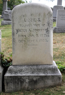Elizabeth Stuart “Lizzie” <I>White</I> Johnston 