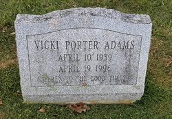 Vickie <I>Porter</I> Adams 
