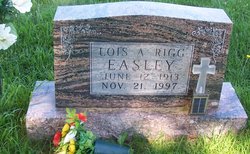 Lois A. <I>Rigg</I> Easley 