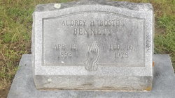 Audrey H <I>Boston</I> Bennett 