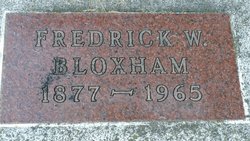 Frederick William Bloxham 