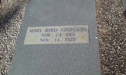Mary <I>Byrd</I> Atkinson 