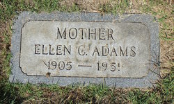Ellen C. <I>Moran</I> Adams 