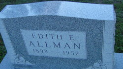 Edith Erma Allman 
