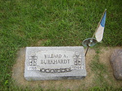 PFC Willard A Burkhardt 