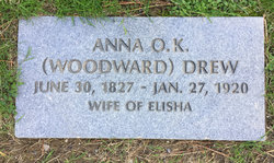 Anna Ortensia-Kneeland <I>Woodward</I> Drew 