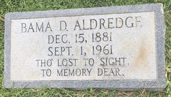 Alabama “Bama” <I>Dees</I> Aldredge 