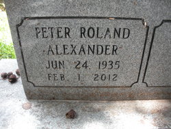 Peter Roland Alexander Curry 