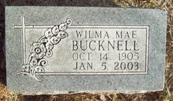 Wilma Mae Bucknell 