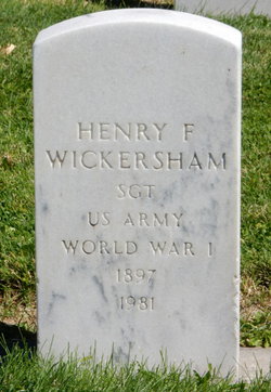 Henry F Wickersham 