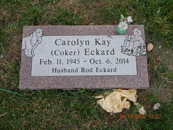 Carolyn Kay “Katy” <I>Coker</I> Eckard 