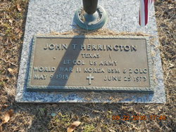 Lieut John T. Herrington 