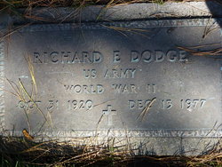 Richard Edward “Dick” Dodge 