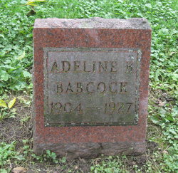 Adeline B <I>Brown</I> Babcock 