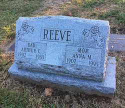 Anna M. <I>Page</I> Reeve 