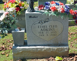 Ethel Cleo <I>Adkins</I> Adkins 