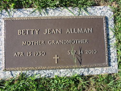 Betty Jean <I>Freeman</I> Allman 